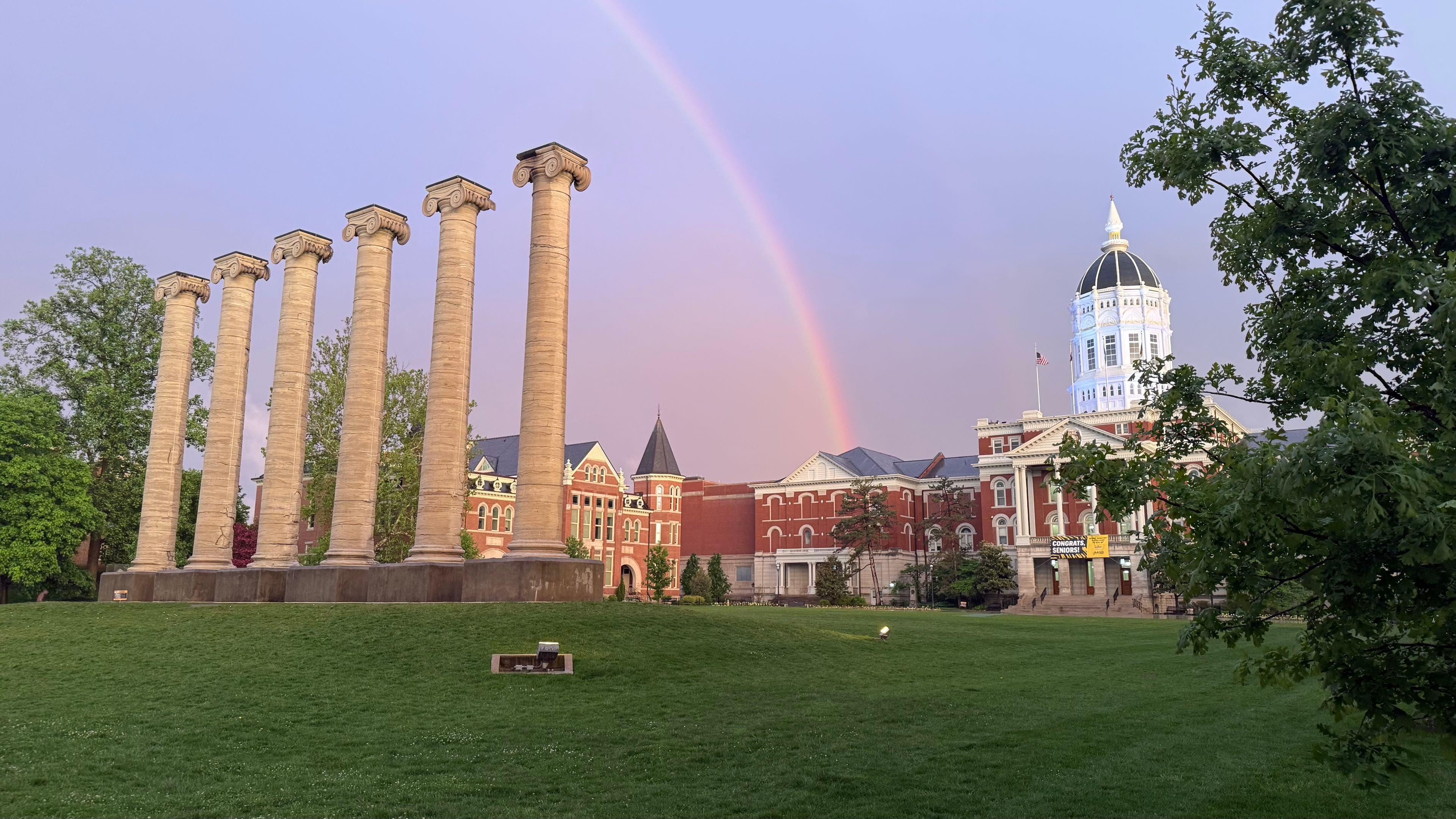 Picture of the Columns & Jesse Hall